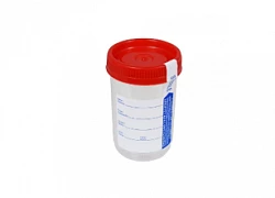 Siydik va boshqa namunalar uchun idish, hajmi 60 ml