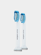 Набор насадок Philips HX6052/07 для звуковой щетки, белые, 2 шт