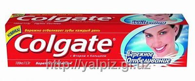 Зубная паста Colgate Бережное отбеливание 100 мл