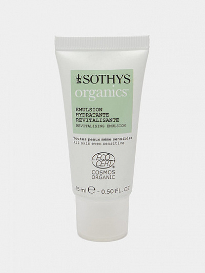 Ревитальная Эмульсия Sothys Organics, 15 мл