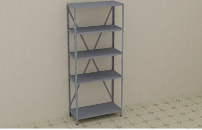Стеллаж 900*450*2000:uz:Rack 900 * 450 * 2000
