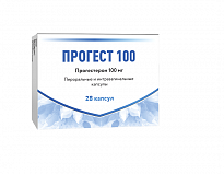 Progest kapsulalari 100mg N28