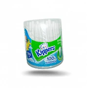 Ватные палочки гигиенические Kippers 100%  100шт п/э