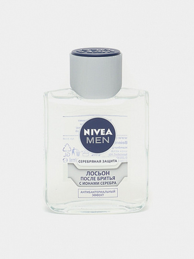 Лосьон после бритья Nivea Men Серебряная защита, 100 мл - 1