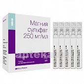 MAGNIYA SULFAT inyeksiya uchun eritma 250mg N10