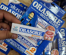 Og'izdagi oshqozon yarasi va stomatitga qarshi jel Orasore