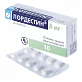 LORDESTIN tabletkalari 5mg N10