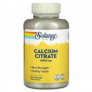 Solaray, kaltsiy sitrat, 1000 mg, 120 sabzavotli kapsulalar