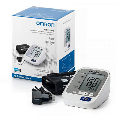 Тонометр Omron M3 Expert HEM-7132-ALRU, измеритель артериального давления:uz:onometr Omron M3 Expert HEM-7132-ALRU, qon bosimi o'lchagich