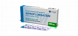 SIPROFLAKSASIN tabletkalari 500mg