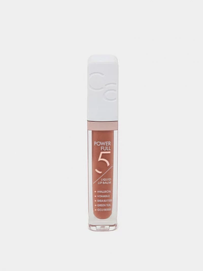 Бальзам для губ Powerfull 5 Liquid Lip Balm, 080 Golden Ginger