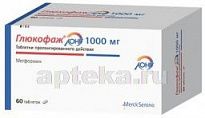 GLYUKOFAJ LONG 1,0 tabletkalari N60