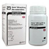 ALUVIA tabletkalari 200mg/50mg N120