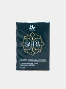 Платочки бумажные Safira, трехслойные, белые с эфирным маслом розового дерева
