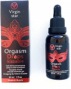 Virgin Star Orgasm Drops ayollar uchun tomchilar.