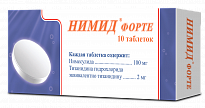 NIMID FORTE tabletkalari 100mg/2mg N10