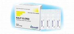 KALIYA XLORID inyeksiya uchun eritma 5ml 4% N5