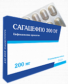 SAGASEFPO 200 DT tabletkalari 200mg N10