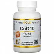 Coenzyme Q10, California Gold Nutrition, 100 mg, 120 sabzavotli kapsulalar