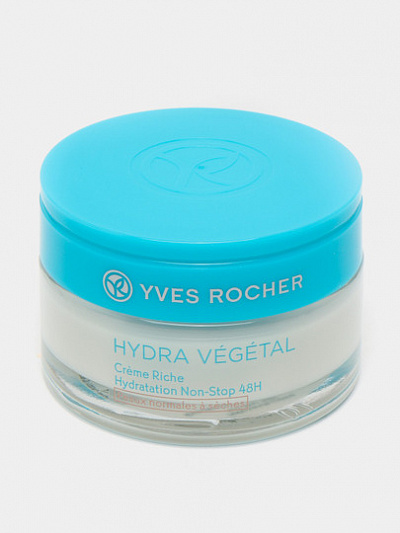 Крем интенсивное увлажнение 48 часов Yves Rocher Hydra Vegetal, 50 мл