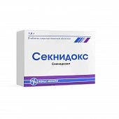 SEKNIDOKS tabletkalari 1g N2
