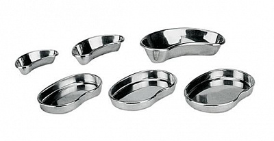 SKN031 / Stainless Steel Kidney Dish - Deep: L243x125mm (нержавеющие медицинские лотки, глубокая почка)