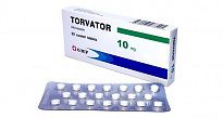 TORVATOR tabletkalari 10mg N20