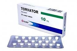 ТОРВАТОР таблетки 10мг N20