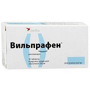 VILPRAFEN 0,5 tabletkalari N10