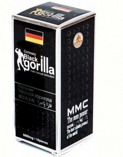 Препарат для мужчин Germany Black Gorilla:uz:Germany Black Gorilla libido va erektsiya oshirish uchun