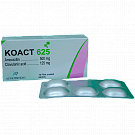 KOAKT 625 tabletkalari 500mg+125mg N15