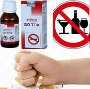 Sigaret va spirtli ichimliklarga bo'lgan ishtiyoqni kamaytirish uchun tomchilar Go Tox