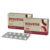 ROSUSTAR tabletkalari 20mg N30