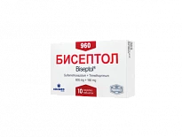 BISEPTOL tabletkalari 960mg N10