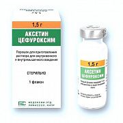 AKSETIN poroshok 1.5mg N1
