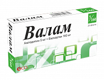 VALAM tabletkalari 5/160mg N28