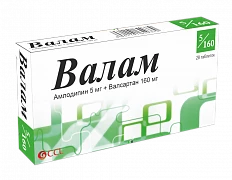 VALAM tabletkalari 5/160mg N28