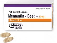 MEMANTIN Best tabletkalari  10mg N50