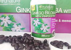 БАД для мозга и памяти Ginkgo Biloba Trunature (300 капсул)