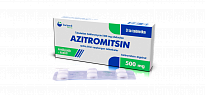 AZITROMISIN tabletkalari 500mg N3