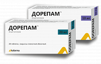 DOREPAM tabletkalari 10mg N28