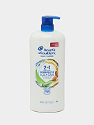 Head & Shoulders, Шампунь и кондиционер 2 в 1, с миндальным маслом и алоэ вера