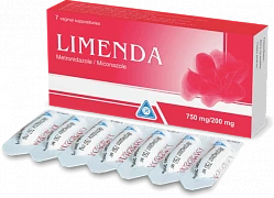 LIMENDA suppozitorii 750mg/200mg N14