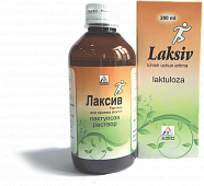 LAKSIV eritma dlya priema vnutr 200 ml 3,35g/5ml