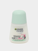 Дезодорант-антиперспирант Garnier Mineral Черное-Белое-Цветное, 50 мл
