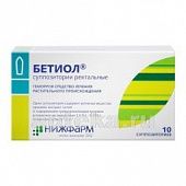 BETIOL suppozitorii 15mg+200mg N10