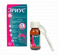 ERIUS sirop 60ml 0,5mg/ml