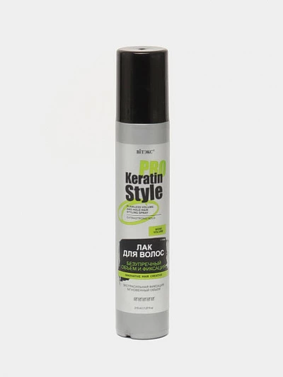 Лак для волос Витэкс Pro Keratin Style, безупречный объём и фиксация, 215 мл