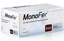 MONOFER inyeksiya uchun eritma 1ml 100mg/ml N5