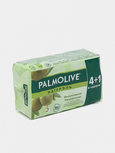 Мыло туалетное Palmolive Интенсивное увлажнение, 4+1 шт, 70 г